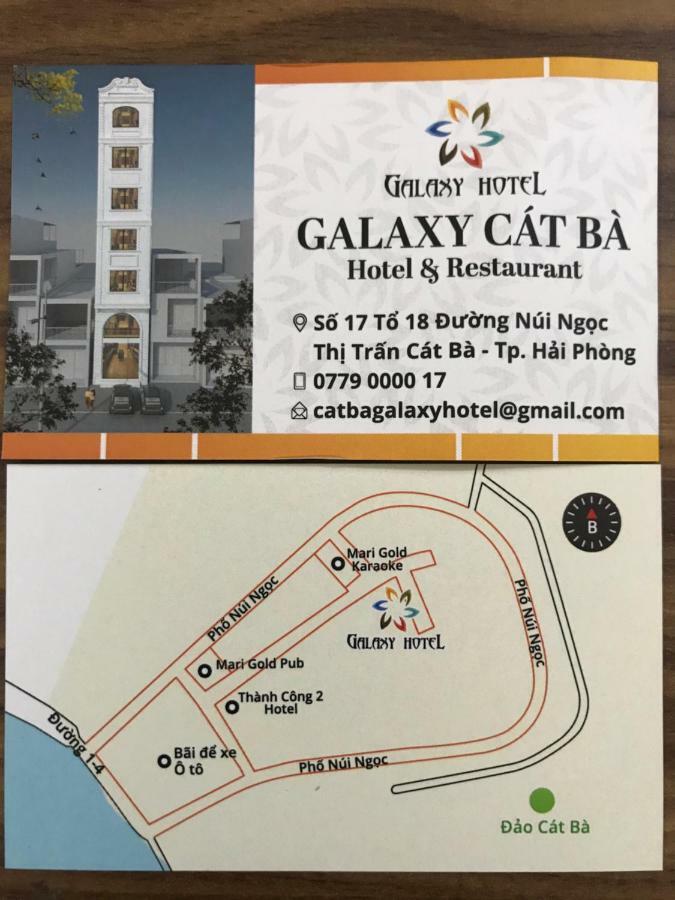 Galaxy Hotel Cat Ba Island Ngoại thất bức ảnh